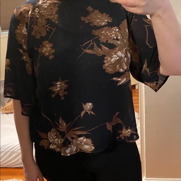 Brand new navy stitch fix fun2fun Blouse M - Picture 11 of 12